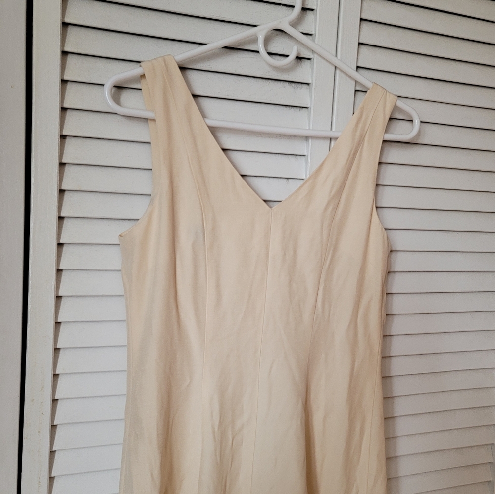 1990s Vintage Sleeveless Dress, Size 4 - Picture 8 of 9